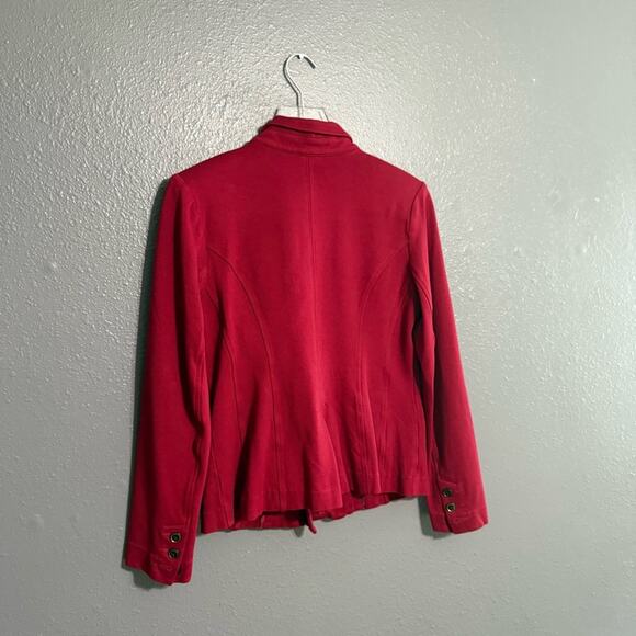 Cabi Style 3175 Rhubarb Red Outing Blazer Jacket Size 10 - Picture 3 of 6